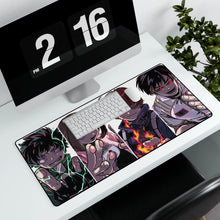 Load image into Gallery viewer, My Hero Academia Izuku Midoriya, Tenya Iida Mouse Pad (Desk Mat) With Laptop