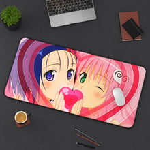 Load image into Gallery viewer, To Love-Ru Mouse Pad (Desk Mat) On Desk