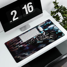 Load image into Gallery viewer, Black Rock Shooter Mouse Pad (Desk Mat)