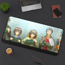 Load image into Gallery viewer, The Melancholy Of Haruhi Suzumiya Mouse Pad (Desk Mat) On Desk