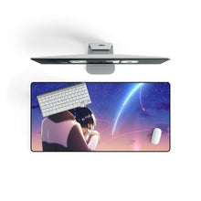 Load image into Gallery viewer, Your Name. Mouse Pad (Desk Mat) On Desk