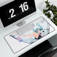 Load image into Gallery viewer, Hatsune Miku Mouse Pad (Desk Mat) With Laptop