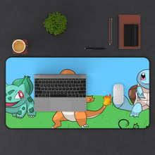 Load image into Gallery viewer, Pokémon 1 Generation (Beginner Drawing) Mouse Pad (Desk Mat) With Laptop