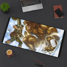 Load image into Gallery viewer, Guts faces Zodd Mouse Pad (Desk Mat) On Desk