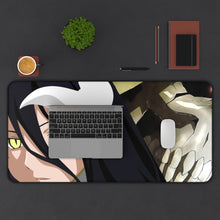 Load image into Gallery viewer, Overlord Albedo Mouse Pad (Desk Mat) With Laptop