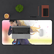 Load image into Gallery viewer, Your Lie In April Mouse Pad (Desk Mat) With Laptop