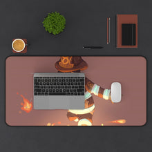 Load image into Gallery viewer, Fire Force Shinra Kusakabe Mouse Pad (Desk Mat) With Laptop