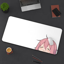 Load image into Gallery viewer, Laid-Back Camp Mouse Pad (Desk Mat) On Desk