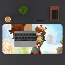 Load image into Gallery viewer, Anime Pokémon Mouse Pad (Desk Mat) With Laptop