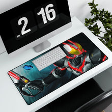 Load image into Gallery viewer, Anime Kamen Rider Mouse Pad (Desk Mat) With Laptop