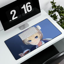 Load image into Gallery viewer, Girls und Panzer Mouse Pad (Desk Mat) With Laptop