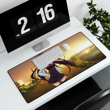 Load image into Gallery viewer, Infinite Stratos Houki Shinonono Mouse Pad (Desk Mat) With Laptop