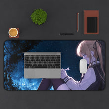 Load image into Gallery viewer, Saekano: How To Raise A Boring Girlfriend Mouse Pad (Desk Mat) With Laptop