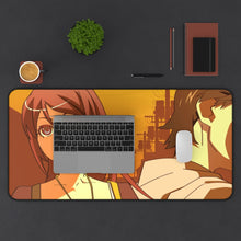 Load image into Gallery viewer, Monogatari (Series) Mouse Pad (Desk Mat) With Laptop