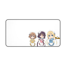 Load image into Gallery viewer, Blend S Maika Sakuranomiya, Kaho Hinata, Mafuyu Hoshikawa Mouse Pad (Desk Mat)