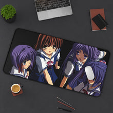 Load image into Gallery viewer, Clannad Nagisa Furukawa, Kyou Fujibayashi, Kotomi Ichinose, Ryou Fujibayashi Mouse Pad (Desk Mat) On Desk