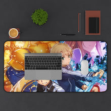 Load image into Gallery viewer, Sword Art Online: Alicization Mouse Pad (Desk Mat) With Laptop