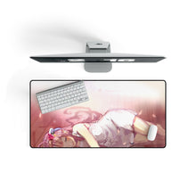 Load image into Gallery viewer, Girl lies on a floor Mouse Pad (Desk Mat) On Desk