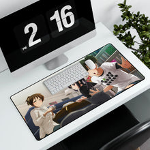 Load image into Gallery viewer, K-on - Bad Cat Mouse Pad (Desk Mat) With Laptop