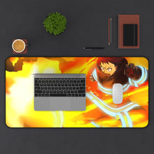 Load image into Gallery viewer, Fire Force Shinra Kusakabe Mouse Pad (Desk Mat) With Laptop