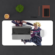 Load image into Gallery viewer, Boruto Mouse Pad (Desk Mat) With Laptop