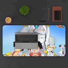 Load image into Gallery viewer, One Piece Monkey D. Luffy Mouse Pad (Desk Mat) With Laptop