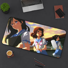 Load image into Gallery viewer, Sound! Euphonium Kumiko Oumae, Asuka Tanaka, Nozomi Kasaki Mouse Pad (Desk Mat) On Desk