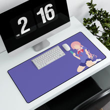Load image into Gallery viewer, Mirai Nikki Yuno Gasai Mouse Pad (Desk Mat) With Laptop
