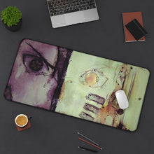 Load image into Gallery viewer, Naruto and Sasuke Half Face Mouse Pad (Desk Mat) On Desk