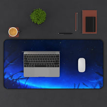 Load image into Gallery viewer, Anime Night Mouse Pad (Desk Mat) With Laptop