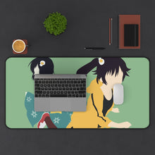 Load image into Gallery viewer, Monogatari (Series) Mouse Pad (Desk Mat) With Laptop