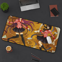 Load image into Gallery viewer, Monogatari (Series) Mouse Pad (Desk Mat) On Desk