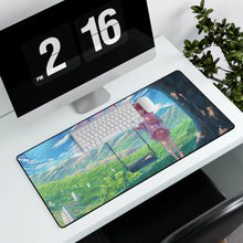 Load image into Gallery viewer, Anime Shelter Mouse Pad (Desk Mat) With Laptop