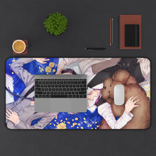 Load image into Gallery viewer, Yuri!!! On Ice Victor Nikiforov, Yuuri Katsuki Mouse Pad (Desk Mat) With Laptop