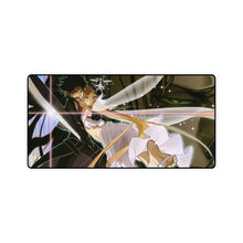 Load image into Gallery viewer, Kirito, Asuna and Yui Mouse Pad (Desk Mat)