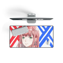 Load image into Gallery viewer, Darling in the FranXX Mouse Pad (Desk Mat) On Desk