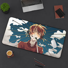 Load image into Gallery viewer, Kagura, Crying Mouse Pad (Desk Mat) On Desk