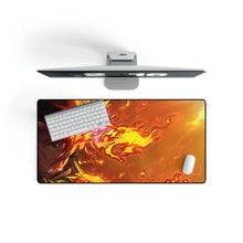 Load image into Gallery viewer, Tanjiro, Kamado, Flame, Kimetsu no Yaiba, Mouse Pad (Desk Mat)