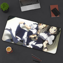 Load image into Gallery viewer, Eru Chitanda And Mayaka Ibara Maid Dress Mouse Pad (Desk Mat) On Desk