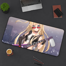Load image into Gallery viewer, Anime Music Mouse Pad (Desk Mat) On Desk
