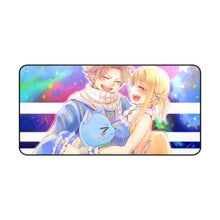 Load image into Gallery viewer, Fairy Tail Natsu Dragneel, Lucy Heartfilia, Happy Mouse Pad (Desk Mat)