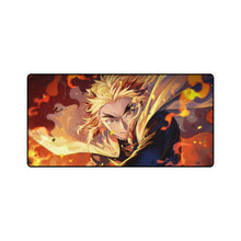 Load image into Gallery viewer, Kyojuro Rengoku Kimetsu no Mouse Pad (Desk Mat)