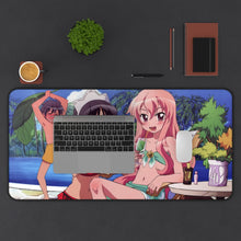 Load image into Gallery viewer, Zero No Tsukaima Mouse Pad (Desk Mat) With Laptop