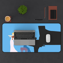 Load image into Gallery viewer, Arima and Kaori Mouse Pad (Desk Mat) With Laptop