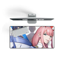 Load image into Gallery viewer, Darling in the FranXX Mouse Pad (Desk Mat) On Desk