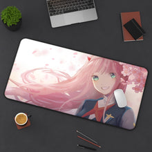Load image into Gallery viewer, Darling In The FranXX Mouse Pad (Desk Mat) On Desk