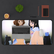 Load image into Gallery viewer, Sound! Euphonium Kumiko Oumae, Reina Kousaka Mouse Pad (Desk Mat) With Laptop