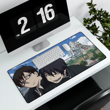 Load image into Gallery viewer, Blue Exorcist Mouse Pad (Desk Mat)