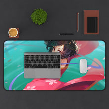 Load image into Gallery viewer, Kabaneri Of The Iron Fortress Mouse Pad (Desk Mat) With Laptop