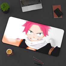Load image into Gallery viewer, Fairy Tail Natsu Dragneel Mouse Pad (Desk Mat) On Desk